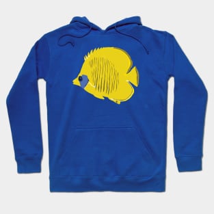 Yellow Fish Hoodie